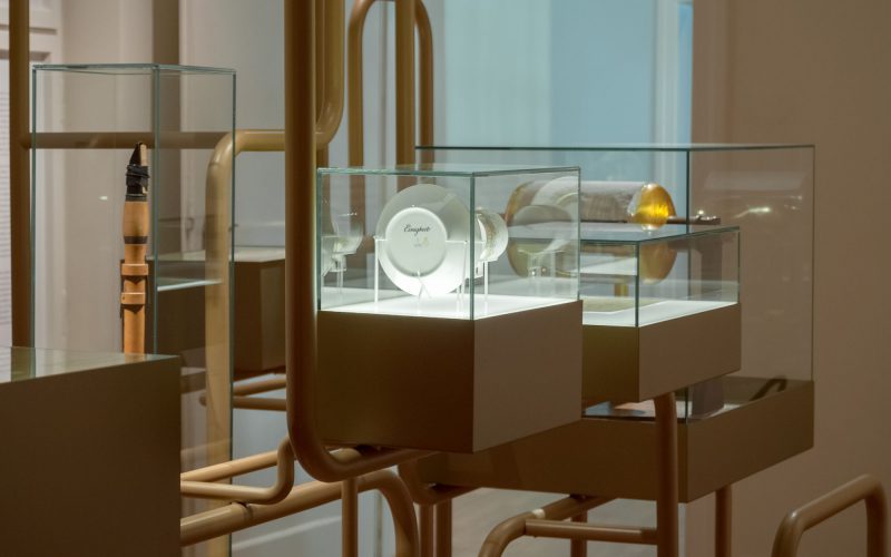 Kleist Museum, Teil Bildung, Vitrine