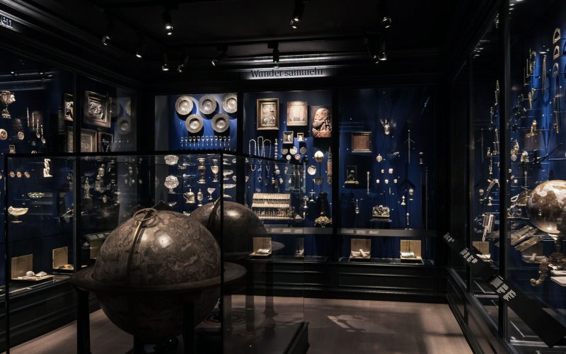Kunstkammer, Exponate aus dem 16. bis 18. Jahrhundert