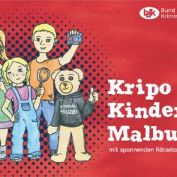 Titelseite Kripo Kindermalbuch